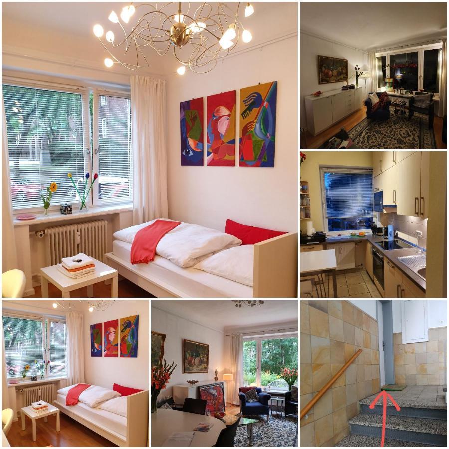 Schoenes Privatzimmer In Hamburg Winterhude Exterior foto